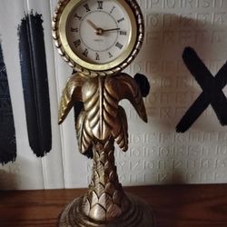 Antique Quartz Desk Clock