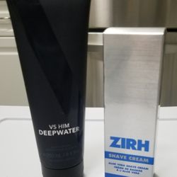 (Men) Zirh Shave Cream & VS Body Lotion