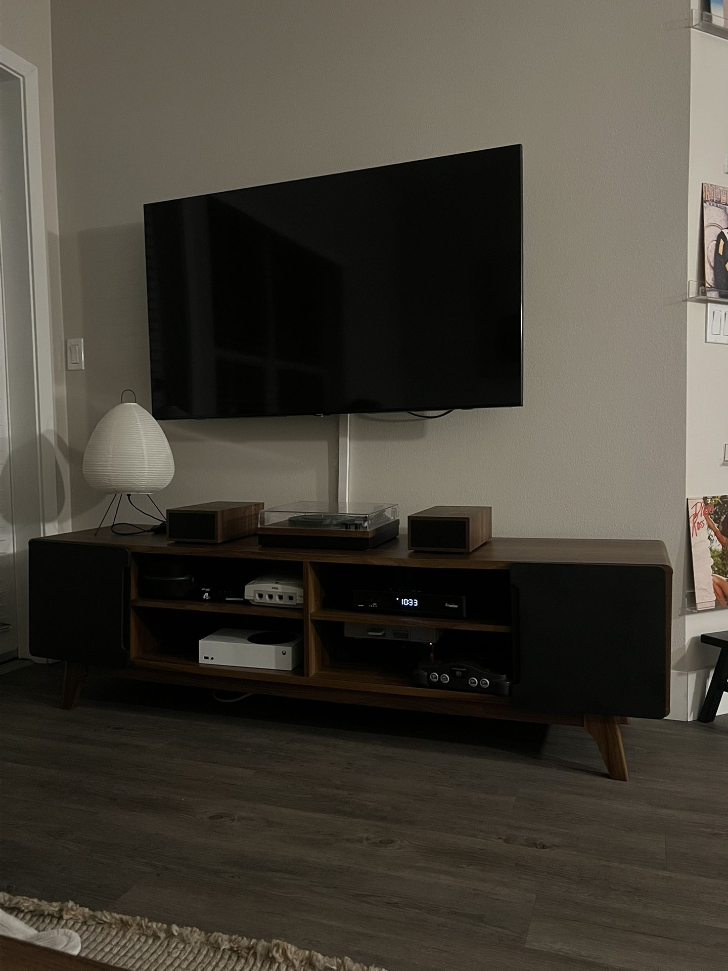 Media Console W/ Storage - $120