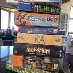 Almost New Board Games For Sale