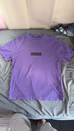 Purple palm angles shirt size large