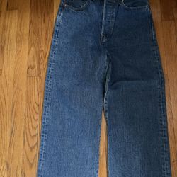 Levis Ribcage Straight Ankle Jeans