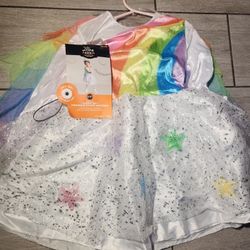 Light-Up Twinkle Stars Unicorn Costume 4- 5t