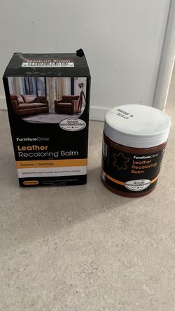 Furniture Clinic Leather Recoloring Balm – Medium Brown