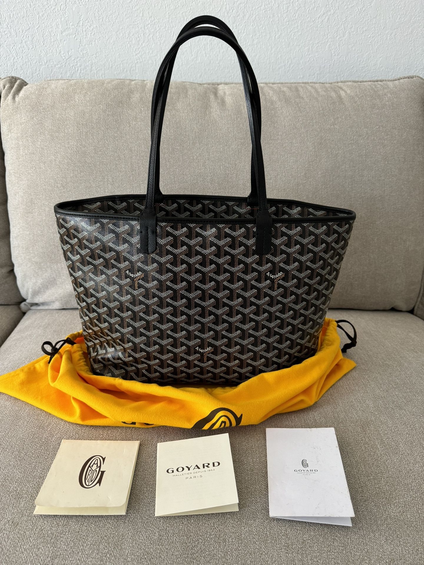 Goyard Artois PM Black