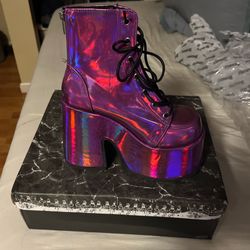Demonia Boots Size 6
