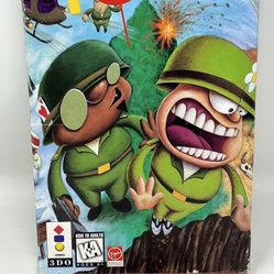 Cannon Fodder (Panasonic 3DO, 1994) Longbox  (NO MANUAL)