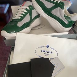 AMERICA’S CUP PRADA PATENT LEATHER