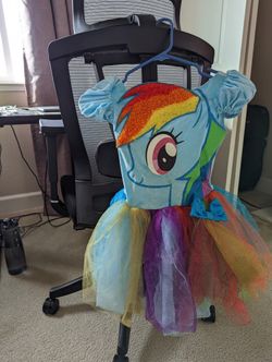 My Little Pony Costume (4-5yr) W/ Wing $5 Great Shape