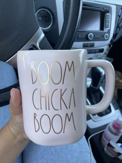 Rae Dunn Boom Chicka Boom Mug