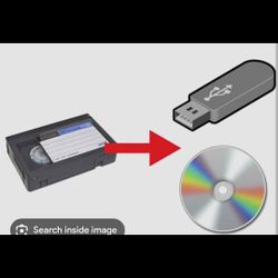 VHS, Vhs-c, To DVD Or Usb