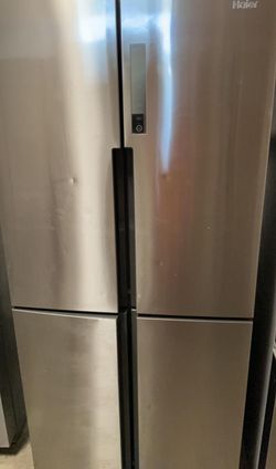 Haier French Door Stainless Steel Refrigerator
