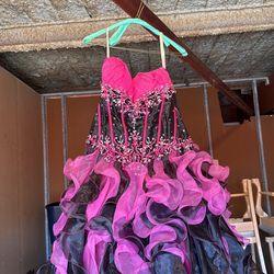 stunning sweet 16 dress size 8