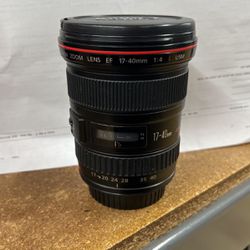 Canon Ultra Sonic 17-40mm Lens 