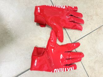 Nxtrnd Red Football Receiver Gloves-XL