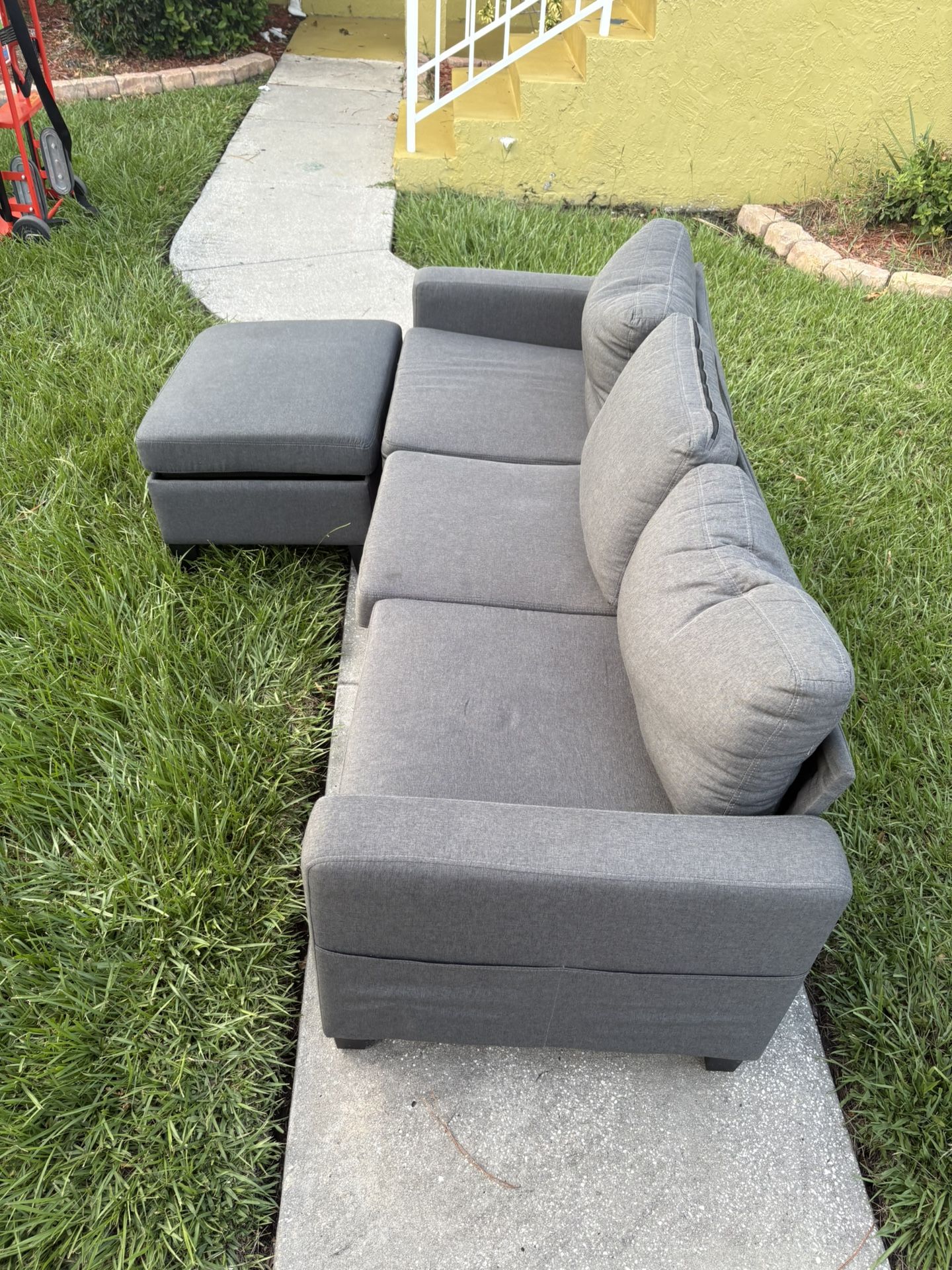 Sofa With Ottoman