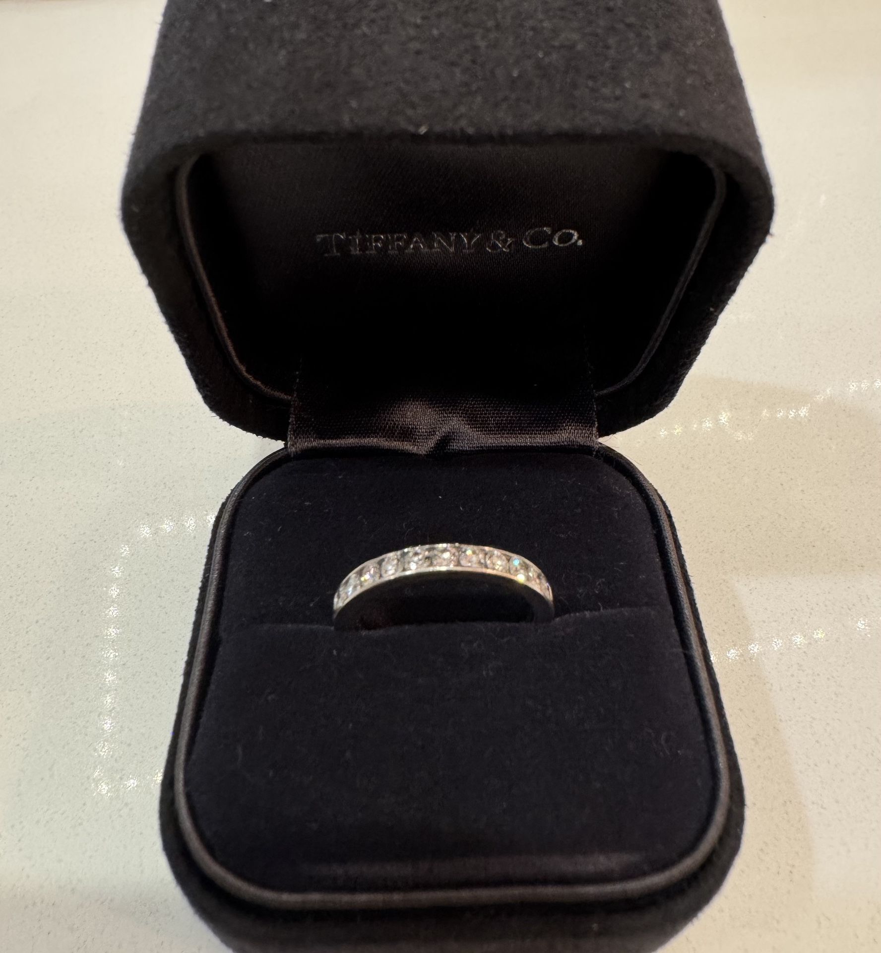 Tiffany Platinum Wedding Band