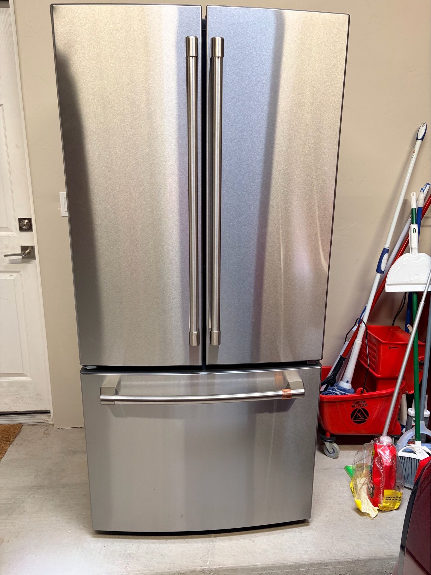 GE Cafe Stainless Steel French Door Refrigerator