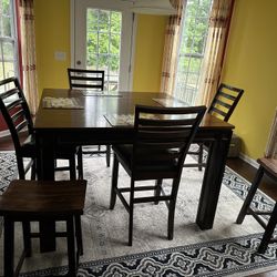 Counter Height Dining Table Set