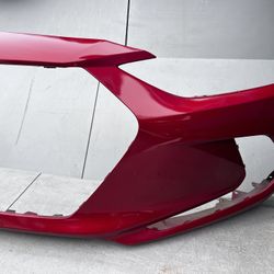 2017 2018 HYUNDAI ELANTRA SEDAN FRONT BUMPER COVER OEM ORIGINAL RED PAINT