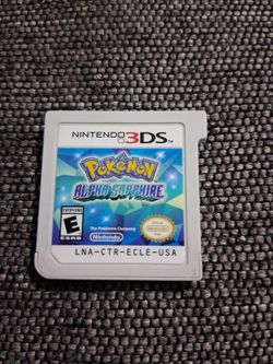 Pokémon Alpha Sapphire Nintendo 3DS Cartridge