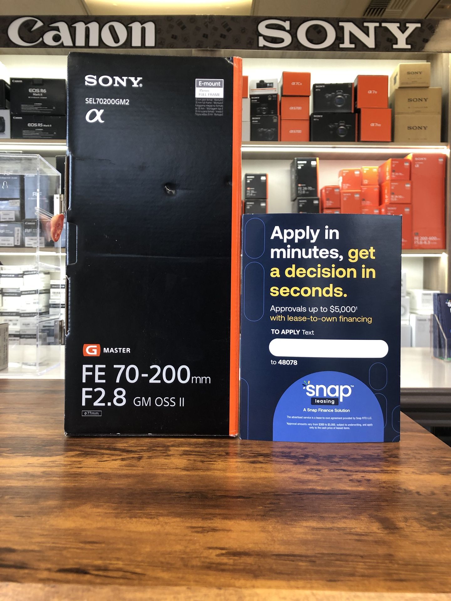 Sony FE 70-200mm F2.8 GM II lens (Located In Downey, CA)