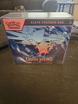 Pokemon chaos rising etb sealed