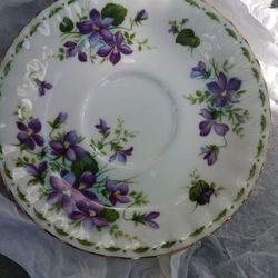 Royal Albert "Violet" Vintage Tea Cup & Saucer 