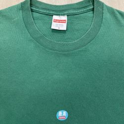 Supreme Small Center Box Logo Green  Mens Small