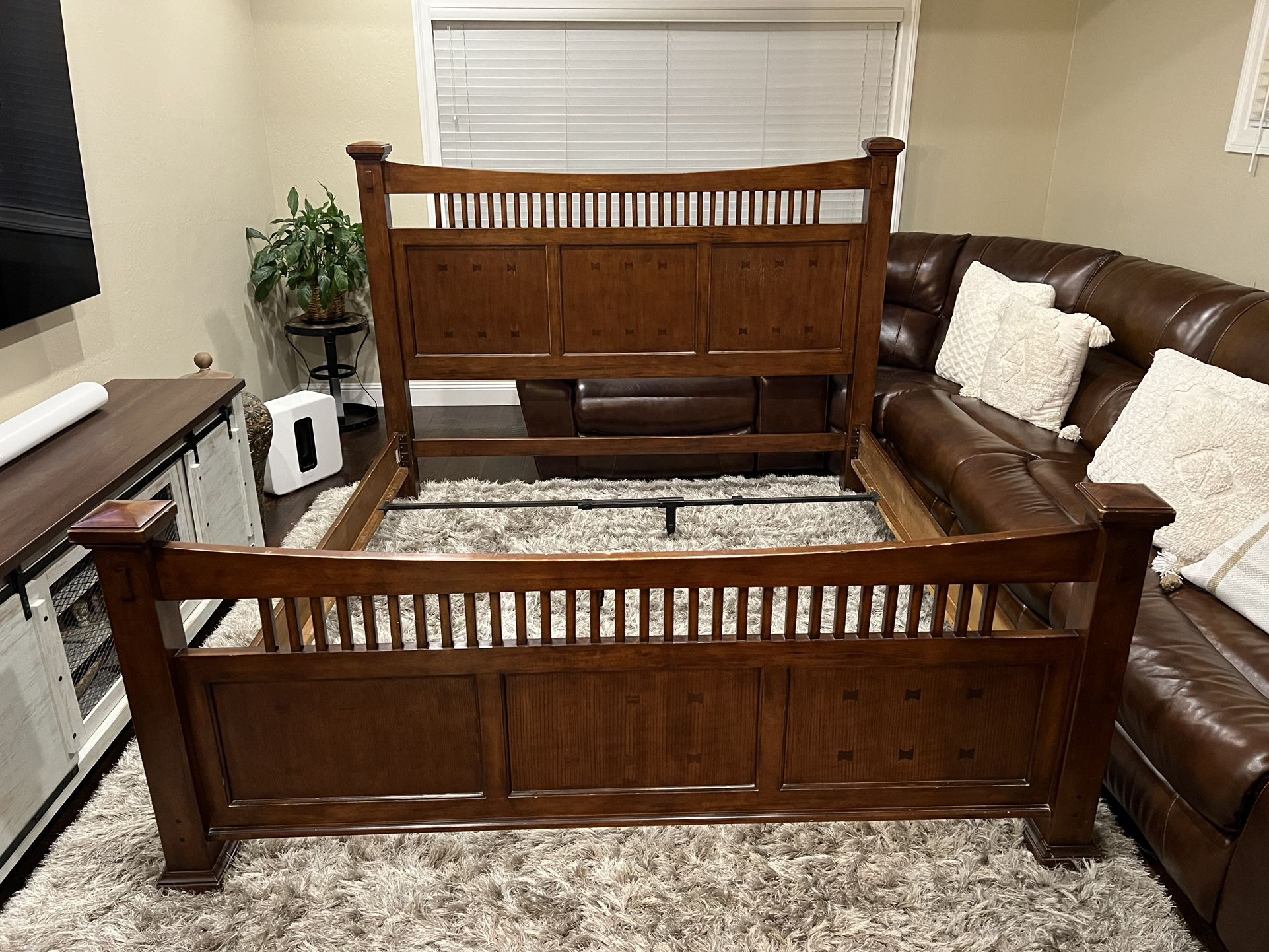 King Size Bed Frame & Bedroom Furniture $400 OBO