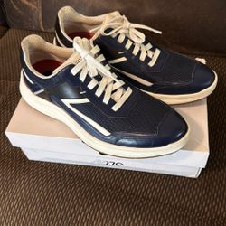 Stacy Adams Shoes Redzone Collection Leather Sneakers Size 