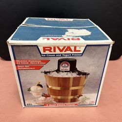 Rival 8550 Ice Cream And Yogurt Freezer