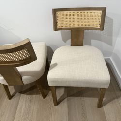 Rattan Dining Chairs Set Of 2