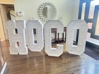HOCO Marquee Letter s