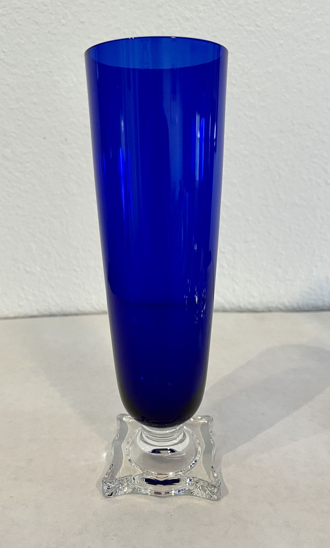 Vintage Glassware Cobalt Blue Seneca Pilsner Glasses 