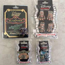 Mandalorian Grogu Disney Studio Store Hollywood Limited Edition 400 Pin Set DSSH