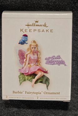 Barbie "fairytopia" Christmas ornament.