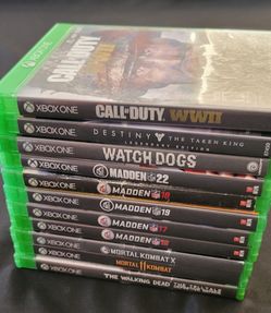 Xbox One games all for 40