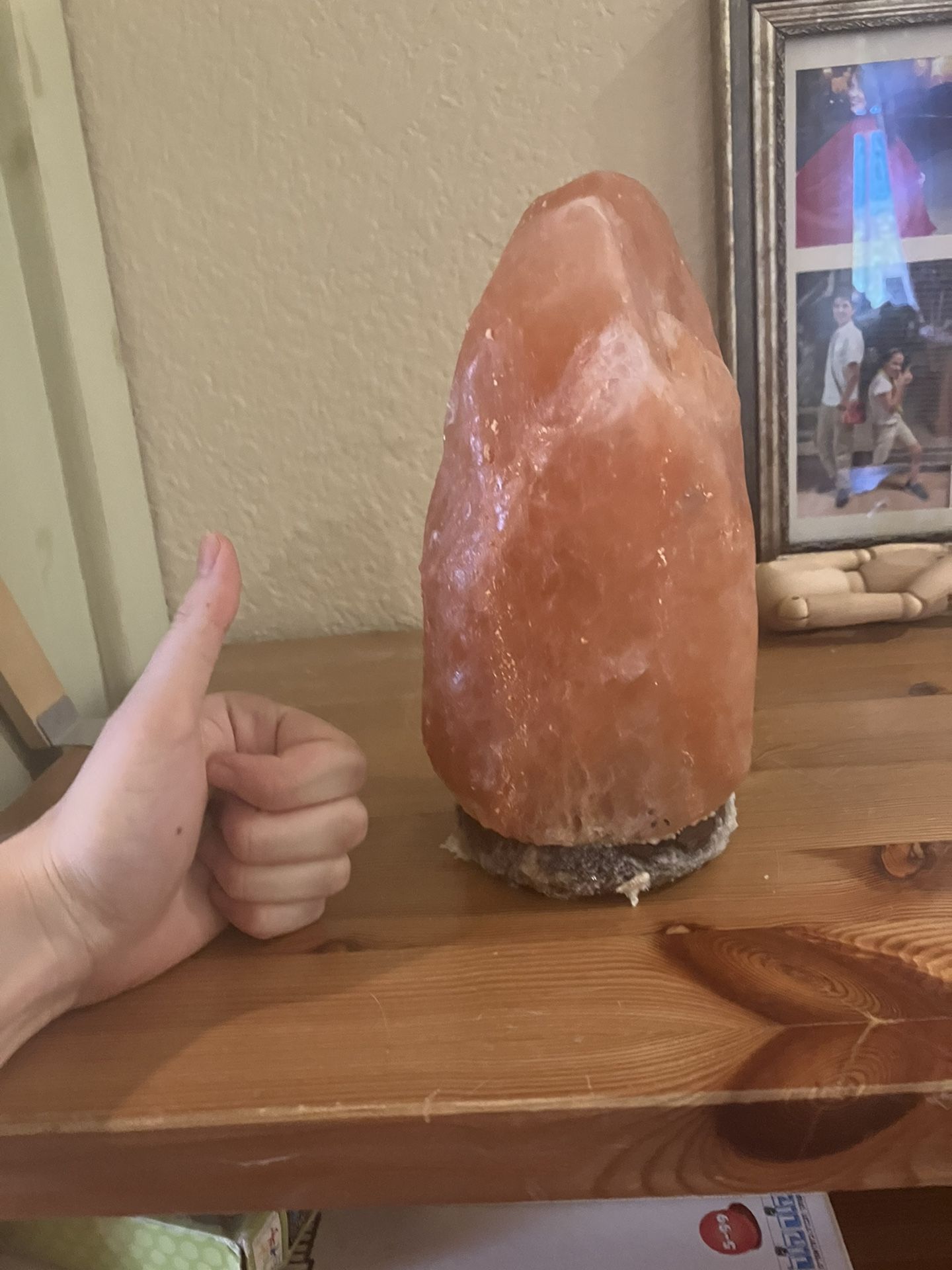 Giant Pink Salt Crystal