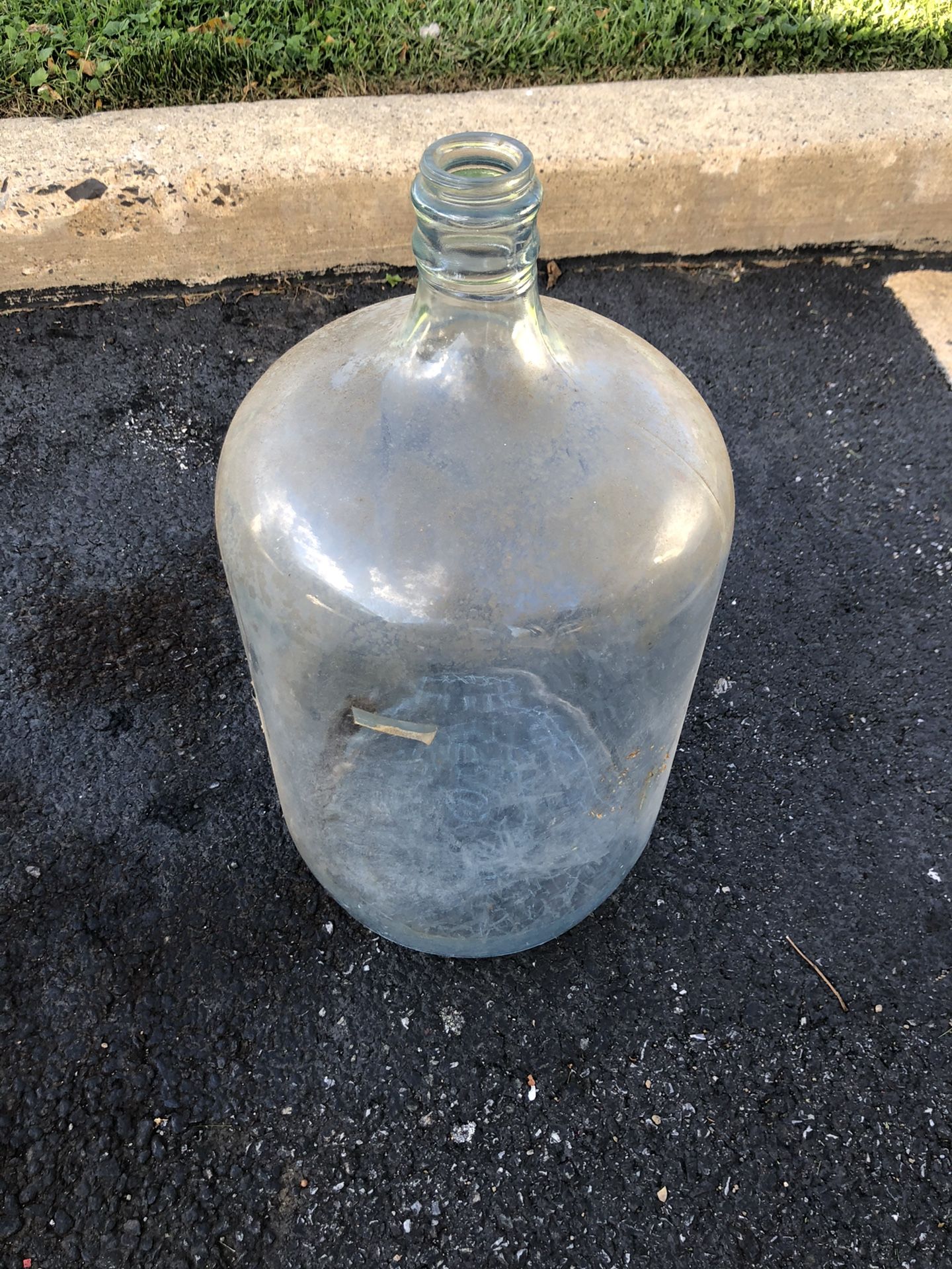 Vintage glass botttle