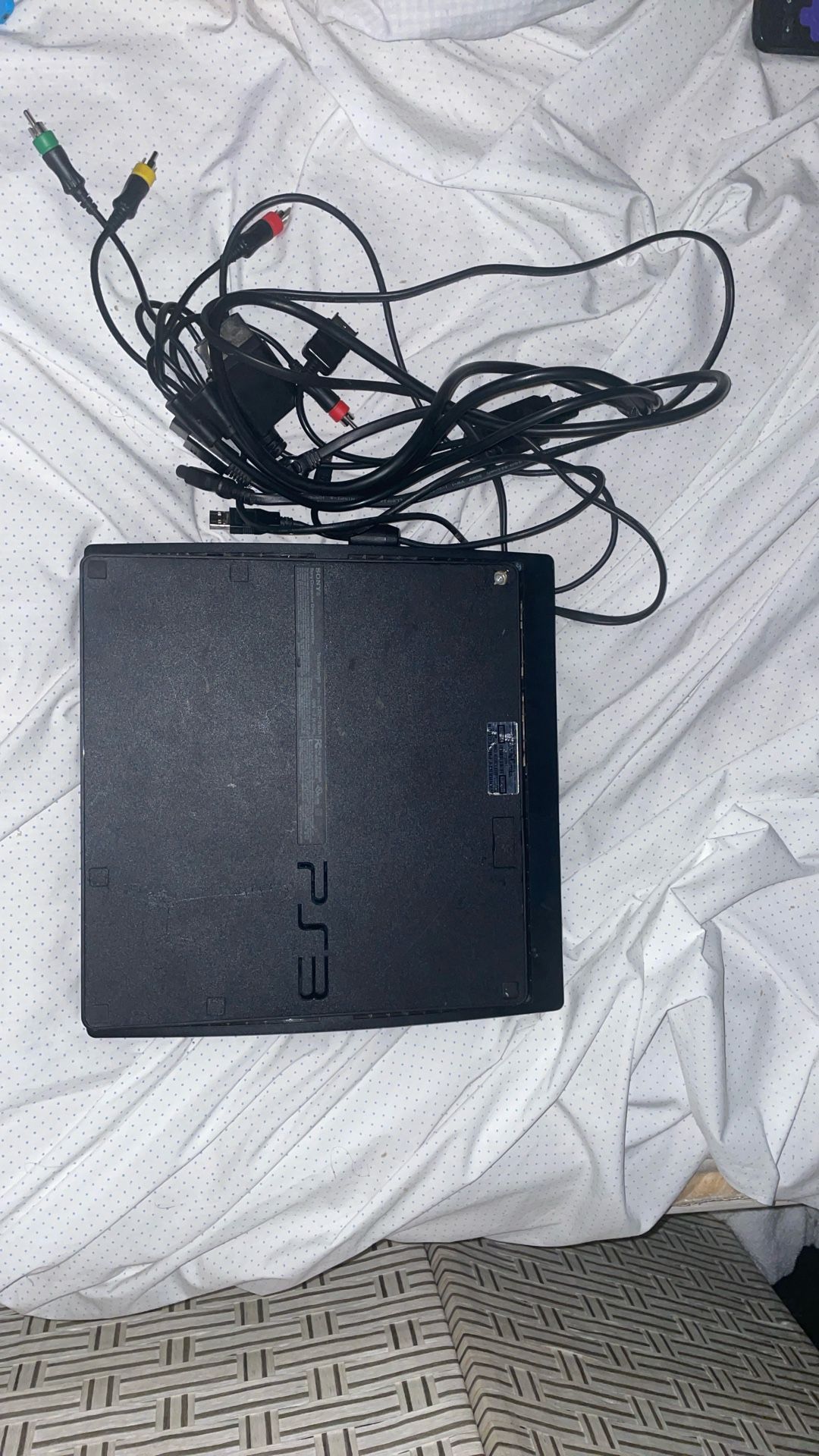 PS3 Slim With No Controller