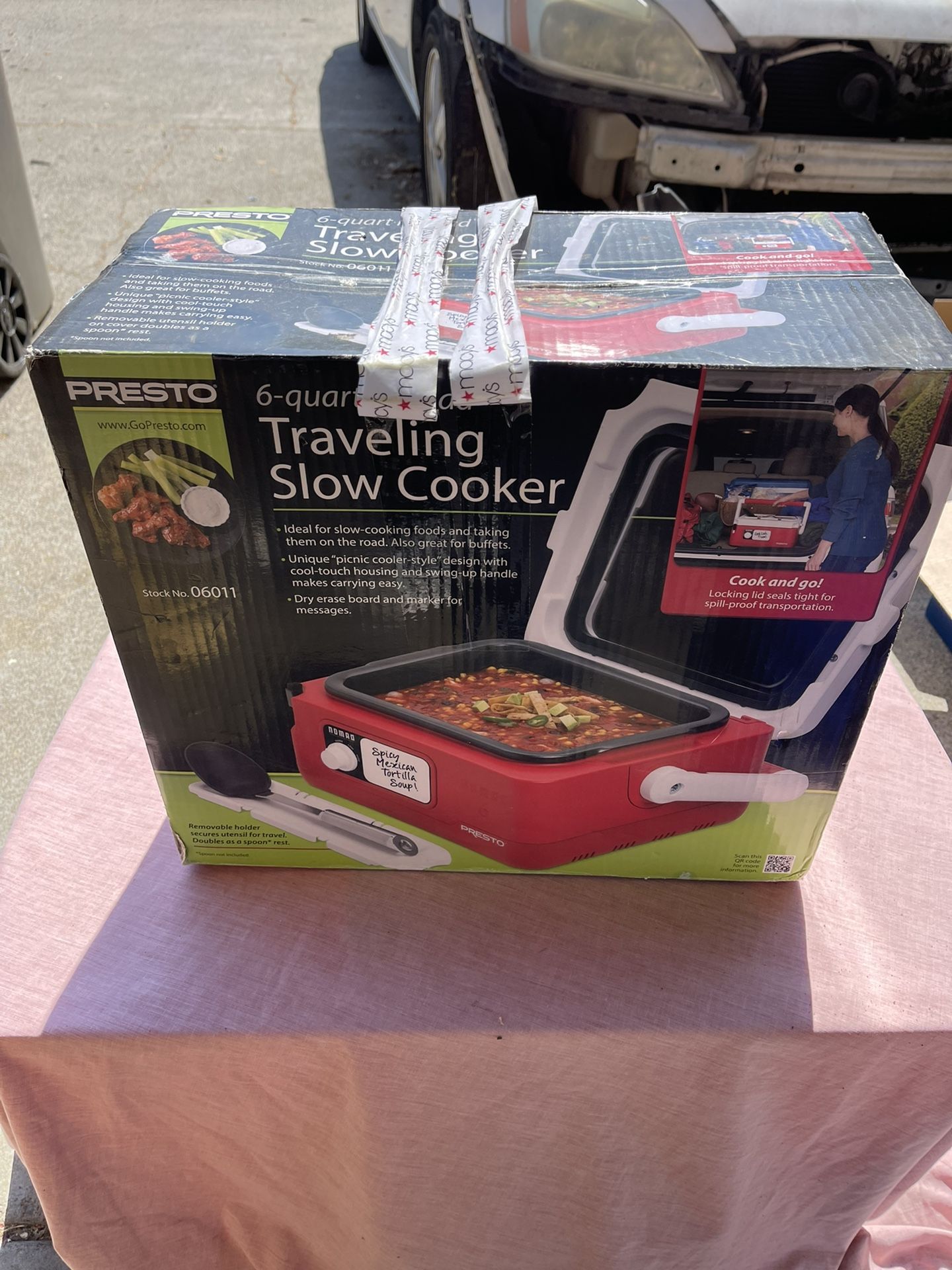 Traveling Slow Cooker