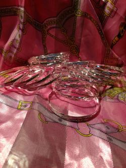 Silver/white gold filled bangle