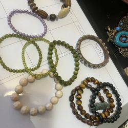 Assorted Variety Of Bracelets