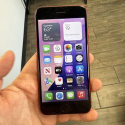 iPhone SE3 (2022) 64gb Product Red Unlocked