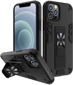 iPhone 12 Case iPhone 12 Pro Case with Kickstand Two-Way Stand