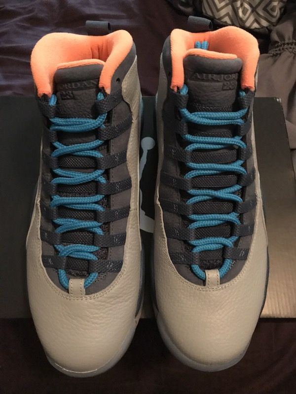 Brand New Jordan 10 Bobcats Men's Size 10