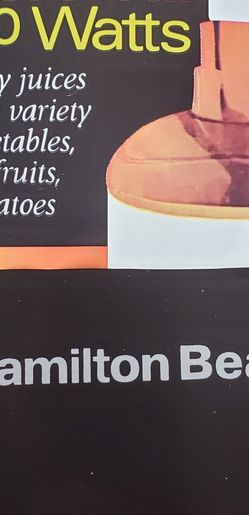 Hamilton Beach juice extractor Never Used