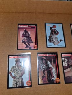 Converse Grandmama Front Row Trading Cards Lot