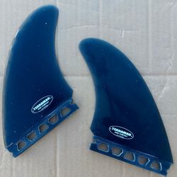 TERRAMAR SURFCO  "EL PERFECTO" TWIN KEEL SURFBOARD FINS